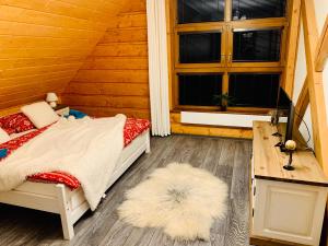 A bed or beds in a room at ZRUB BINDT
