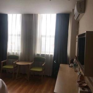 Posezení v ubytování 7 Days Premium Dezhou Pingyuan Xinhua Road