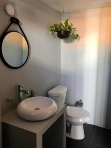 Vannas istaba naktsmītnē Casa Arrayan