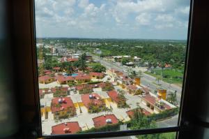 Widok na miasto Tuxpan de Rodríguez Cano z tego hotelu