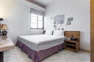 Postel nebo postele na pokoji v ubytování Starry Home