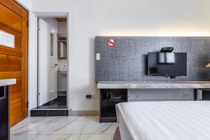 Postel nebo postele na pokoji v ubytování Starry Home