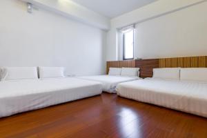 Postel nebo postele na pokoji v ubytování Starry Home