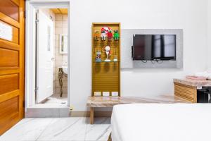 Postel nebo postele na pokoji v ubytování Starry Home