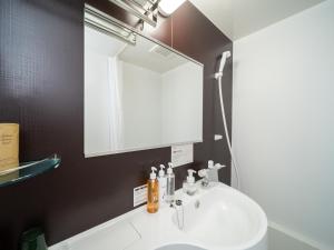 Koupelna v ubytování Super Hotel Saitama Kawagoe