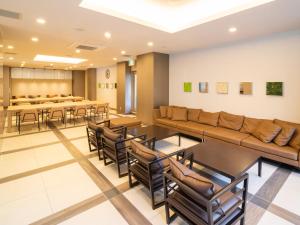 Posezení v ubytování Super Hotel Saitama Kawagoe + 37 fotografií