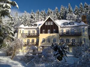 Villa Wilisch v zimě