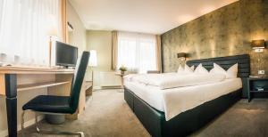 TV a/nebo společenská místnost v ubytování Hotel Hiemann - Superior