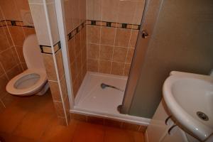 Koupelna v ubytování Hotel Poprad