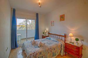 
Cama o camas de una habitación en Holiday Apartment Albamar
