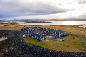 A bird's-eye view of Hlid Fisherman's Village