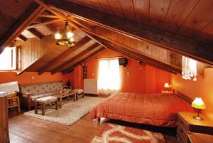 Posezení v ubytování Guesthouse Alonistaina