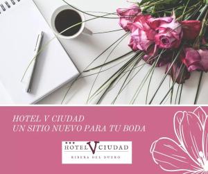 Certifikát, hodnocení, plakát nebo jiný dokument vystavený v ubytování HOTEL V.CIUDAD