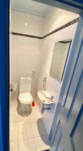 Koupelna v ubytování Hotel Rustikal