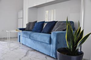 A seating area at Beach apartments Isola d'Elba