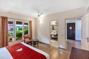 Postel nebo postele na pokoji v ubytování Club Mahindra Mussoorie