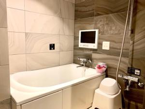Koupelna v ubytování HOTEL EXE (Adult Only)