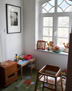 Posezení v ubytování Villa Wilisch
