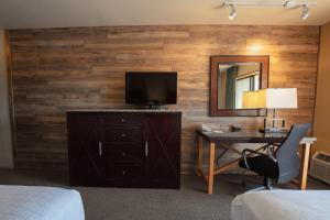 TV o dispositivi per l'intrattenimento presso Riverside Inn