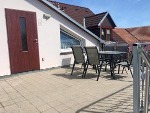 Balkón nebo terasa v ubytování Apartmány Neronet