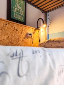Ein Bett oder Betten in einem Zimmer der Unterkunft Sol a Sol Hostel