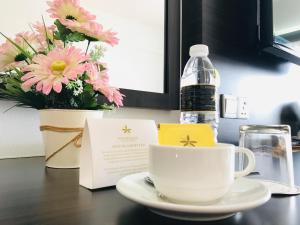 Tetera y cafetera en Hotel Seri Malaysia Sungai Petani