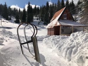 Lodge Drveni Kutak v zimě