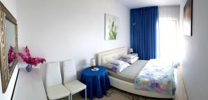 Katil atau katil-katil dalam bilik di Apartamenty Porta Mare