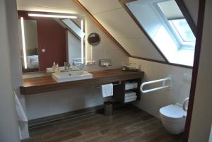 Koupelna v ubytování Hotel Jägerhof
