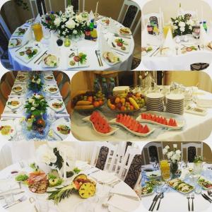 Jedlo v ubytovaní bed & breakfast alebo blízkom okolí