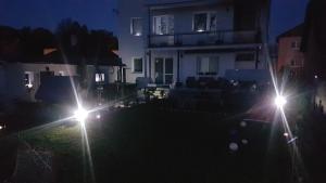 Vonkajšia záhrada v ubytovaní Apartmán Martin
