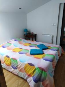 Ένα ή περισσότερα κρεβάτια σε δωμάτιο στο Apartment Gwendoline