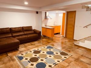 Posezení v ubytování Casa del Herrero