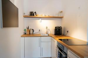 Kuchnia lub aneks kuchenny w obiekcie Boutique Design-Apartments Vienna