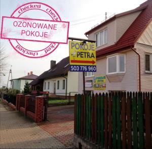 Certifikát, hodnocení, plakát nebo jiný dokument vystavený v ubytování Pokoje PETRA pod Bocianem