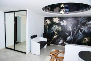Area soggiorno di Студія, вул. Сумгаїтська, 24, центр ПЗР