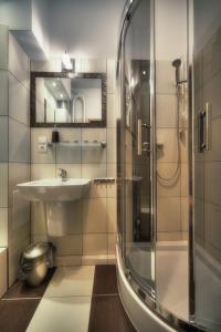 Kúpeľňa v ubytovaní Apartament Central
