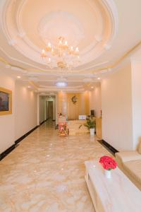 Posezení v ubytování Khanh Uyen 1 Hotel