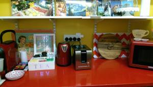 达尔弗鲁因住宿加早餐酒店的厨房或小厨房