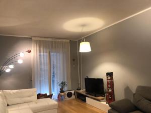TV a/nebo společenská místnost v ubytování B&B Affaccio sul Vaticano