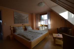 Llit o llits en una habitació de Haus Harzblick