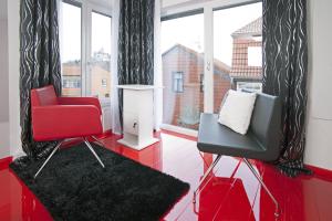 Setusvæði á Boutique-Hotel UPGRADE