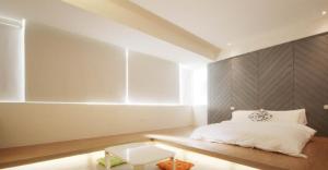 Letto o letti in una camera di 幸福圓點新北市民宿220號