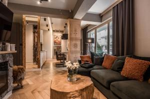 Część wypoczynkowa w obiekcie Apartamenty Comfort & Spa Stara Polana VIPAPARTAMENTY