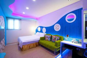 Voodi või voodid majutusasutuse 愛丁堡集團市區精品及國王雙館民宿Edinburgh Boutique Hotel toas
