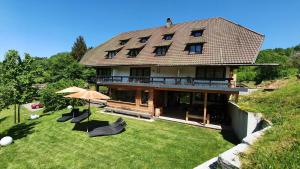 Zahrada ubytování Landhaus Langeck