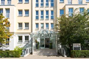 Majutusasutuse ACHAT Hotel Dresden Elbufer fassaad või sissepääs