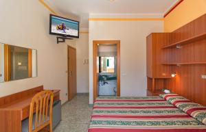 TV a/nebo společenská místnost v ubytování Hotel Dolly