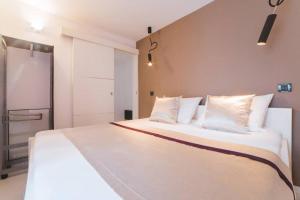 Posteľ alebo postele v izbe v ubytovaní Boutique old town house Karkovich