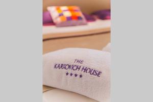 Posteľ alebo postele v izbe v ubytovaní Boutique old town house Karkovich